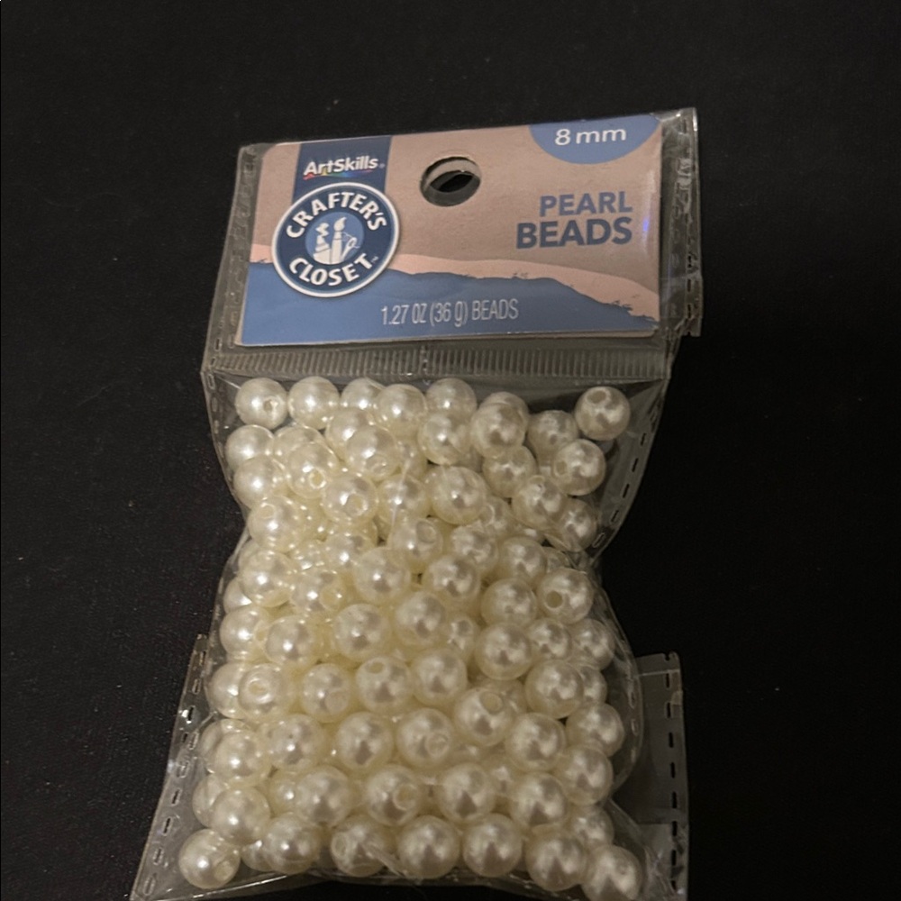 White Pearl Beads